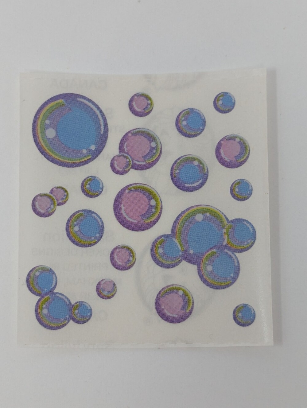 Sandylion Stickers Vintage Bubbles